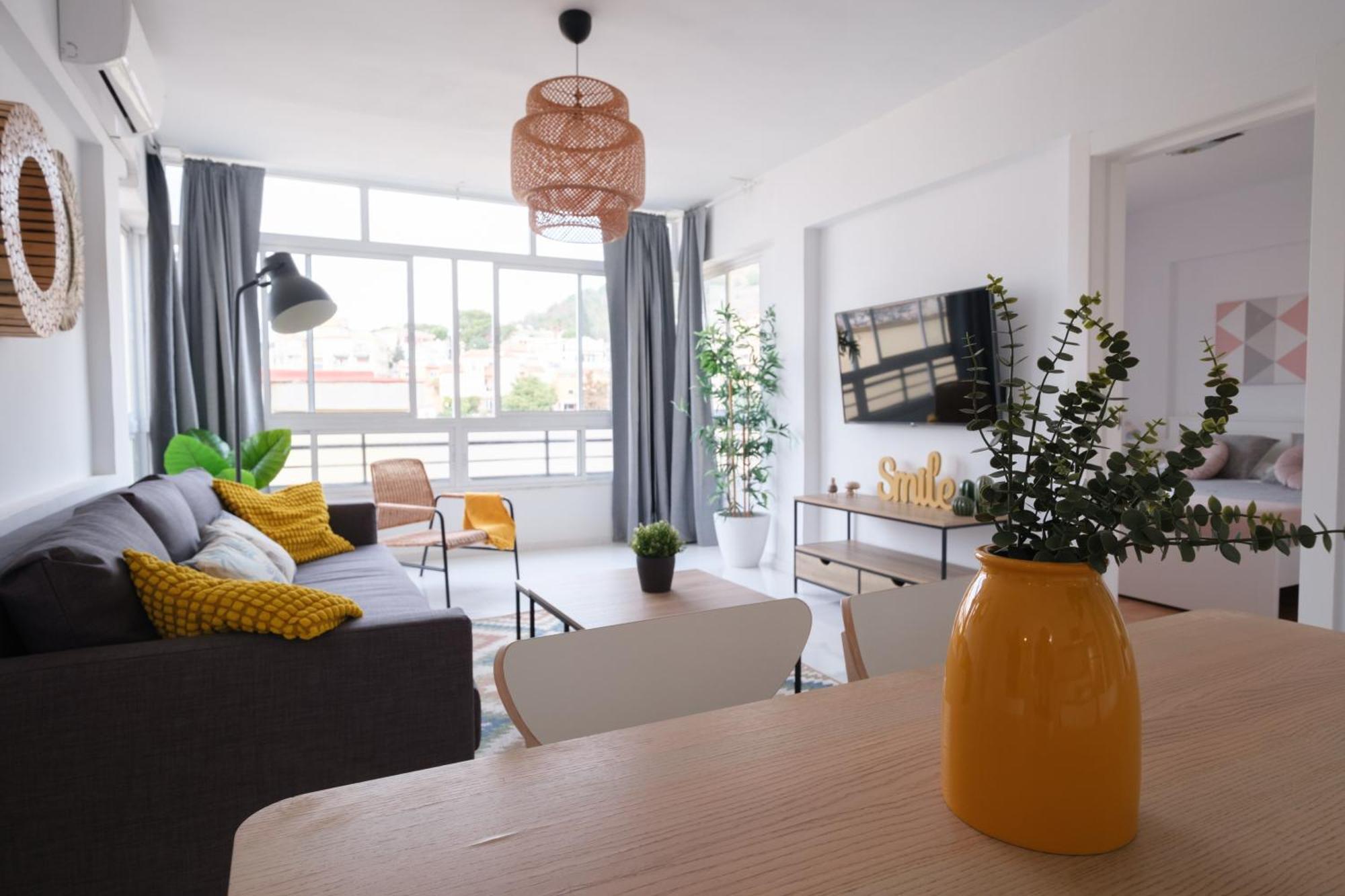 Wonderful Central Apartment Panoramics Views Wifi Malaga Zewnętrze zdjęcie
