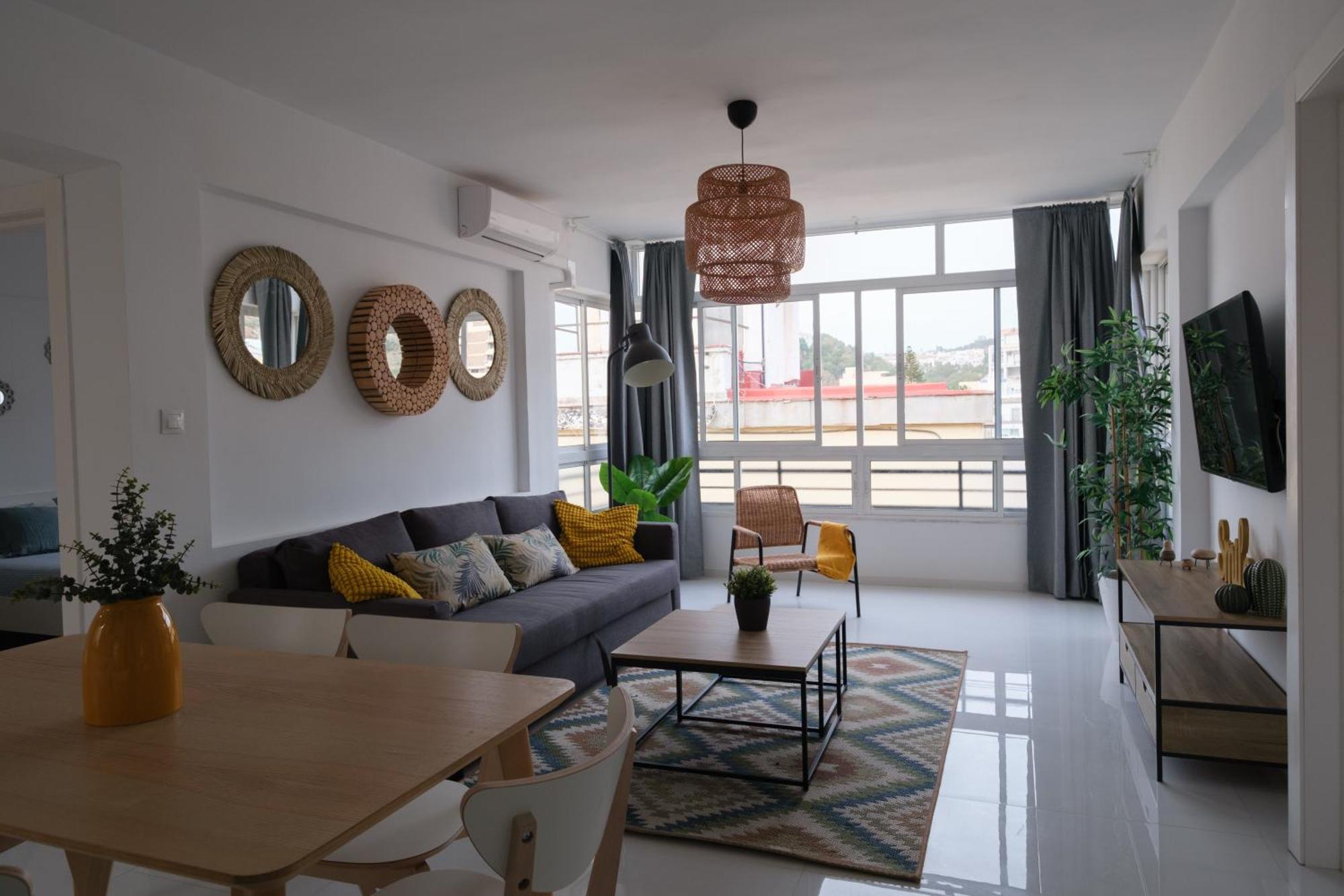 Wonderful Central Apartment Panoramics Views Wifi Malaga Zewnętrze zdjęcie