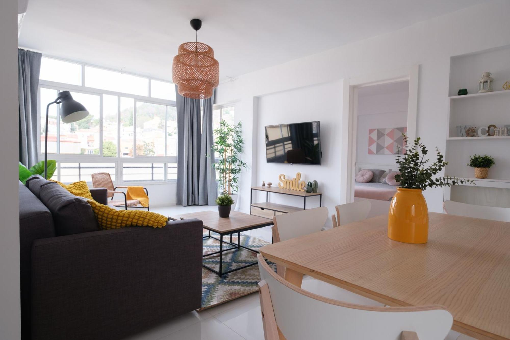 Wonderful Central Apartment Panoramics Views Wifi Malaga Zewnętrze zdjęcie